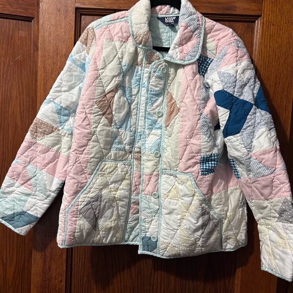 Kids Patchwork Quilted Jacket - Picture 1 of 7